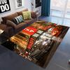 Japanese Black Car Skyline GTR R34 Vehicle  R34 Carpet Rug for Living Room Decor Sofa Home Kids Game Area Rug Non-slip Floor Mat