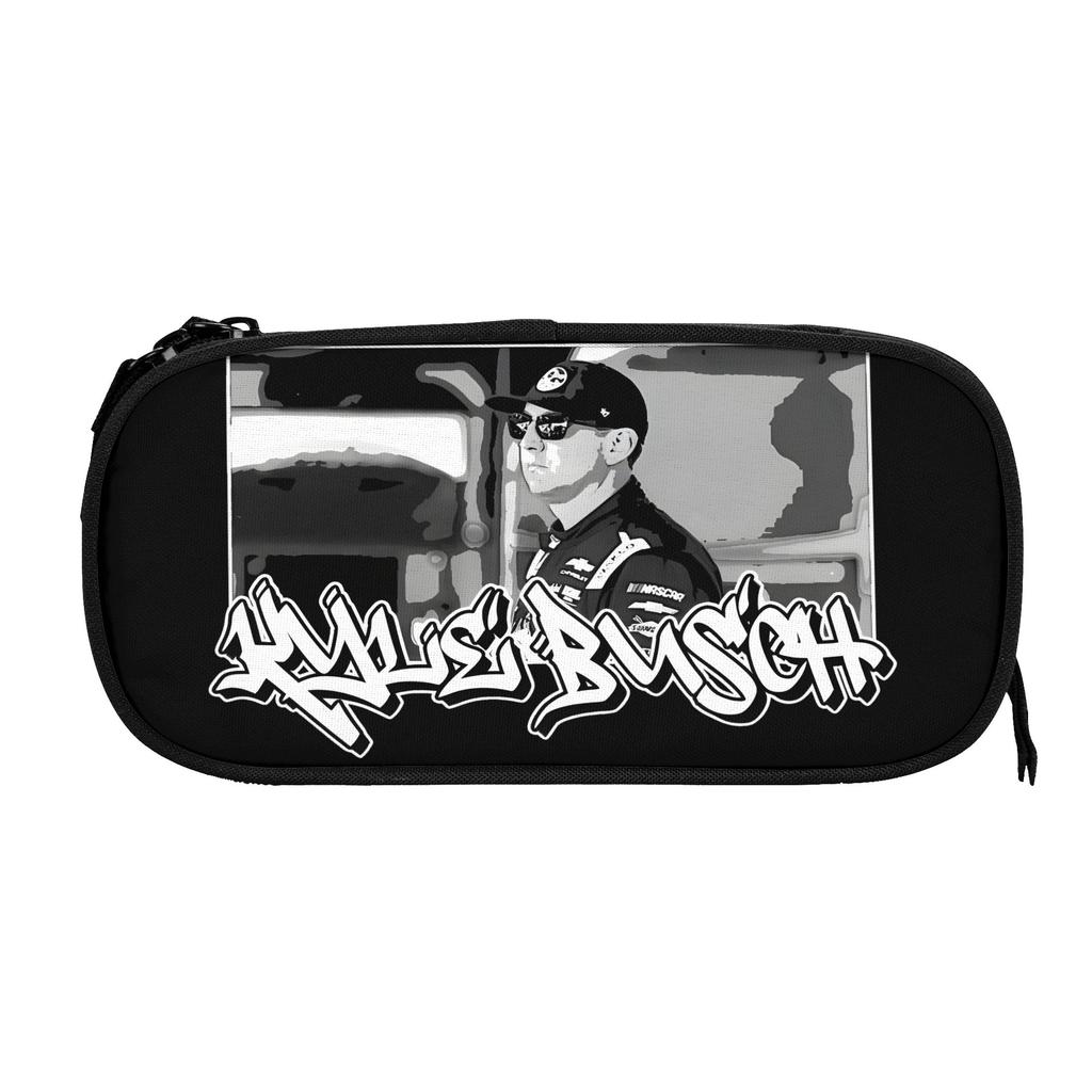 Kyle Busch  Pen Box Double Layer Large Capacity Kids School Supplies  Pen Case Birthday Gift