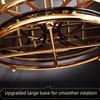 360° Rotation Mug&Cup Organizer Gold Glass Cup Storage Rack  Kitchen