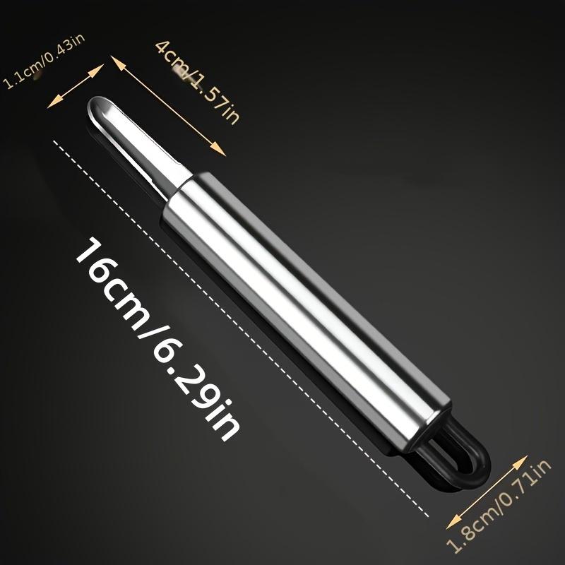 1pc Premium Stainless Steel Shrimp Deveiner, Easy Prawn Back Cutter & Shell Remover, Efficient Seafood Cleaning Tool