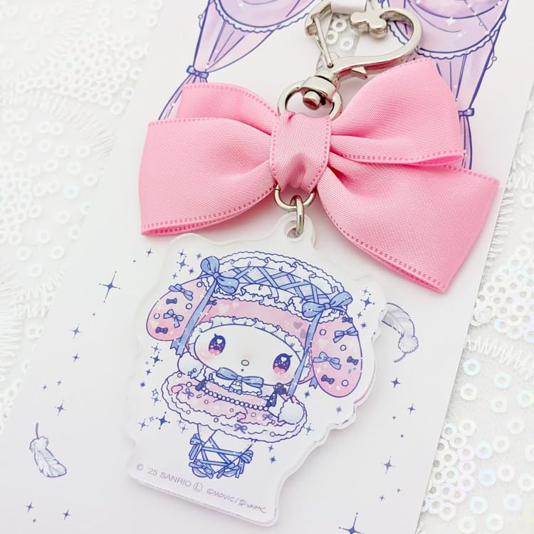 My Melody Little Twin Stars X DOLLY MIX Ribbon Acrylic Keychain My Melody &