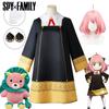 Anya Forger Cosplay Anime SPY X FAMILY Anya Forger Cosplay Costume Dress Doll Wig for Women Uniform Halloween Costumes