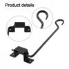 Adjustable Metal Lantern Hook Bracket for Hanging Plants and Wind Chimes