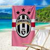 Asciugamano da Spiaggia Stampato Juven-tus Football Club, Microfibra Super Morbida, Regalo Perfetto Compleanno, per Piscina, Spiaggia, Viaggio, per famiglia e amici