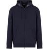 Solid Color Zip Long Sleeve Jacket Men Jackets Navy-Blue EM000523-AF10781-UB102