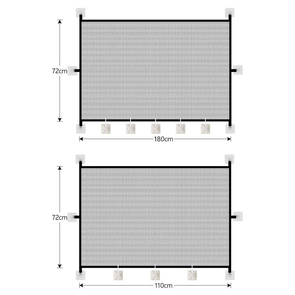 Garduri retractabile pentru animale de companie, plasă, poartă de izolare pentru câini, nouă poartă de siguranță pentru animale de companie, balcon