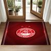 Aberdeen FC Design Crystal Velvet Rug Soft Decorative Mat for Bedroom Entrance
