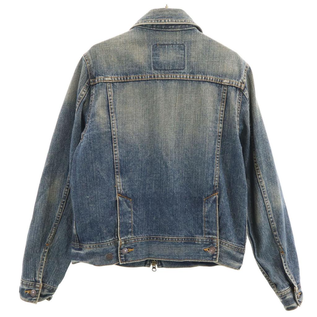 Levi's Denim Jacket M Indigo Blue Denim Jacket Trucker Men's Used