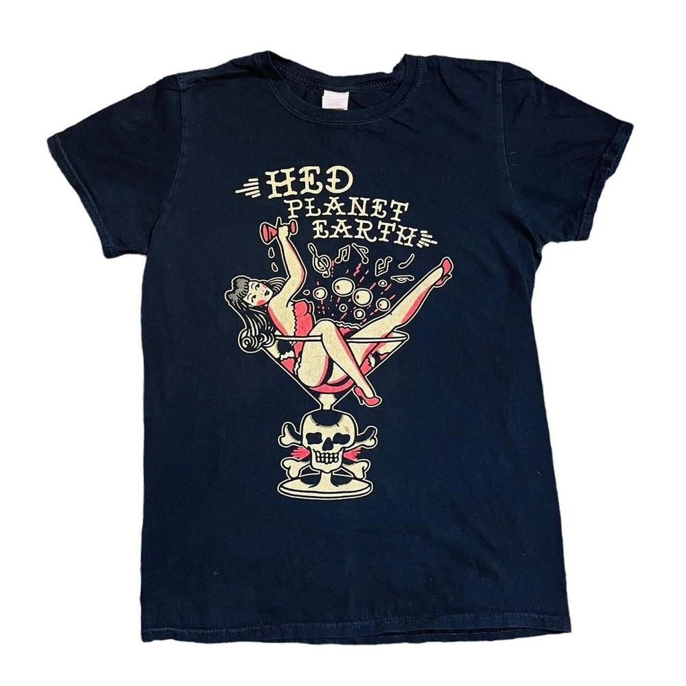 HED PE Planet Earth Tshirt Unisex Short Sleeve Black All Size Shirt Unisex T-Shirt XXL