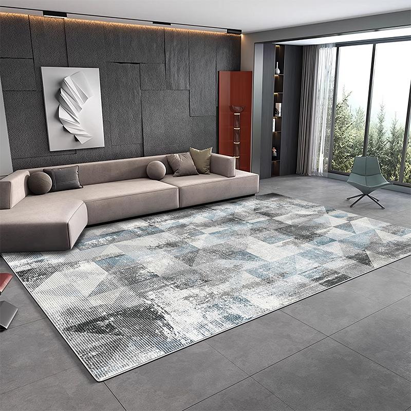 Nordic Style Living Room Decoration Large Carpet Simple and Versatile Carpet Winter Warm Foot Pad Home Decoration