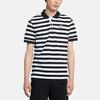 Nike Striped Short Sleeve Polo Shirt Men Tops Black BQ9075-010