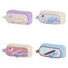 Embroidery Korean Fruit Pencil Case Handheld Pencil Pouch Ins Style Fashion Pen Bag  Student