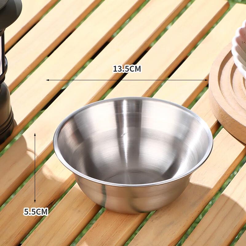 ZISIZ Stainless Steel BBQ Plate Set