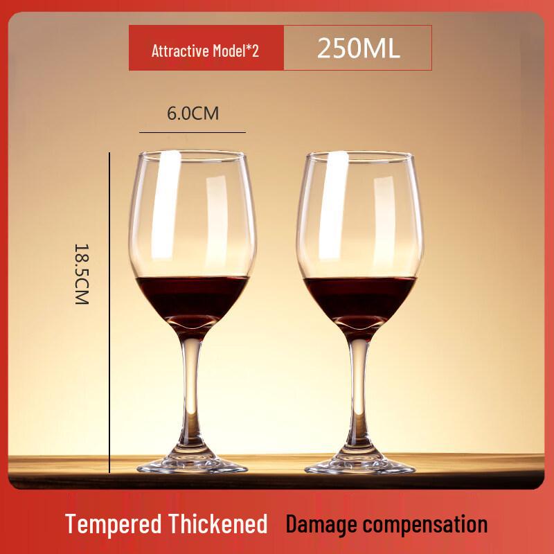 

ZISIZ European Style Handmade Red Wine Glass