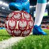 Poland Football Printed Size 5 Soccer Ball Wear Resistant Standard Adult Training Football Fan Gift for Indoor Outdoor Match Sports