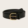 New Women's Belt Retro Hong Kong Style Simple and Versatile Daily Wear PU Belt Commuting Women's Belt