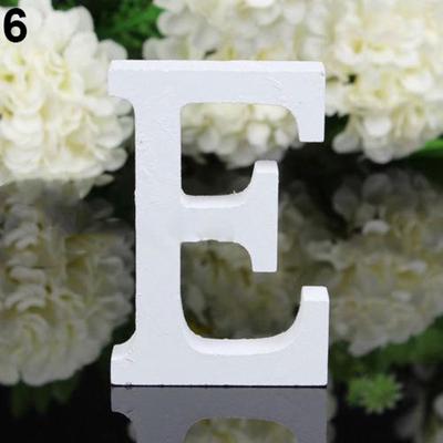 CR Store Decorazione indipendente per la casa, il negozio di casa, l'alfabeto in legno, per matrimoni, feste di matrimonio