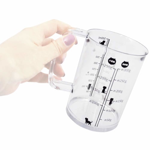 Kai Nyammy Cat Measuring Cup, 500ml, Made in Japan, Dishwasher Safe, DH2728