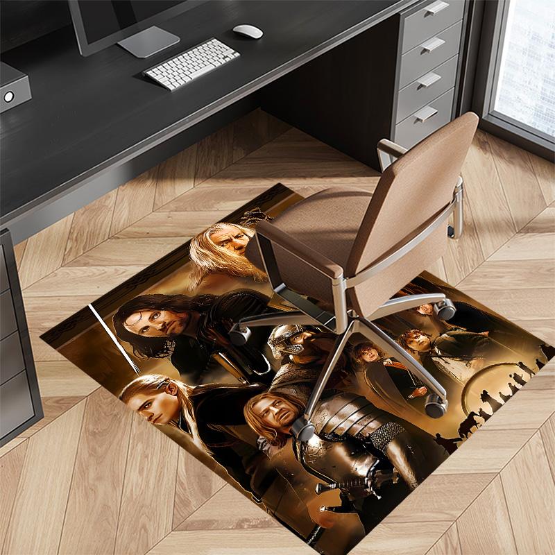 The Lord of the Rings2 Printed Absorbent Washable Carpet, Non-Slip Bathroom Mats, Kitchen Rugs, Yoga Mat,Living Room Entrance, Camping Picnic Rugs