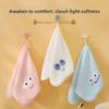 Children's Embroidery Thick Absorbent Towel