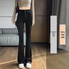 2023 Trendy Women's Wide-Leg High-Waist Flared Casual Pants
