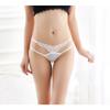 Luxury Water-soluble Flower Women's Underwear Summer Ultra-thin Transparent Sexy Thong Japanese and Korean Elastic Buttocks T-word Pants 642
