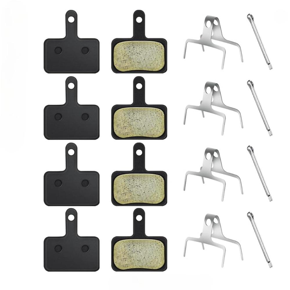 4 Pairs Bicycle Brake Pads, Brake Pads for B01s TRP Tektro Deore M315 M355 M365