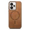 For Realme 15 Pro 5G Leather Back Magnetic Case Skin-touch Phone Cover