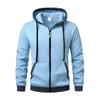 Herren Kapuzen-Reißverschluss-Sweatshirt Mit Mehreren Taschen Lockerer Schnitt Warm Fleecegefüttert Lässig Sportbekleidung Winter