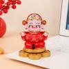 Feng Shui Wealth God Resin Statue With Lucky Symbols For Office Decor And Gift Giving