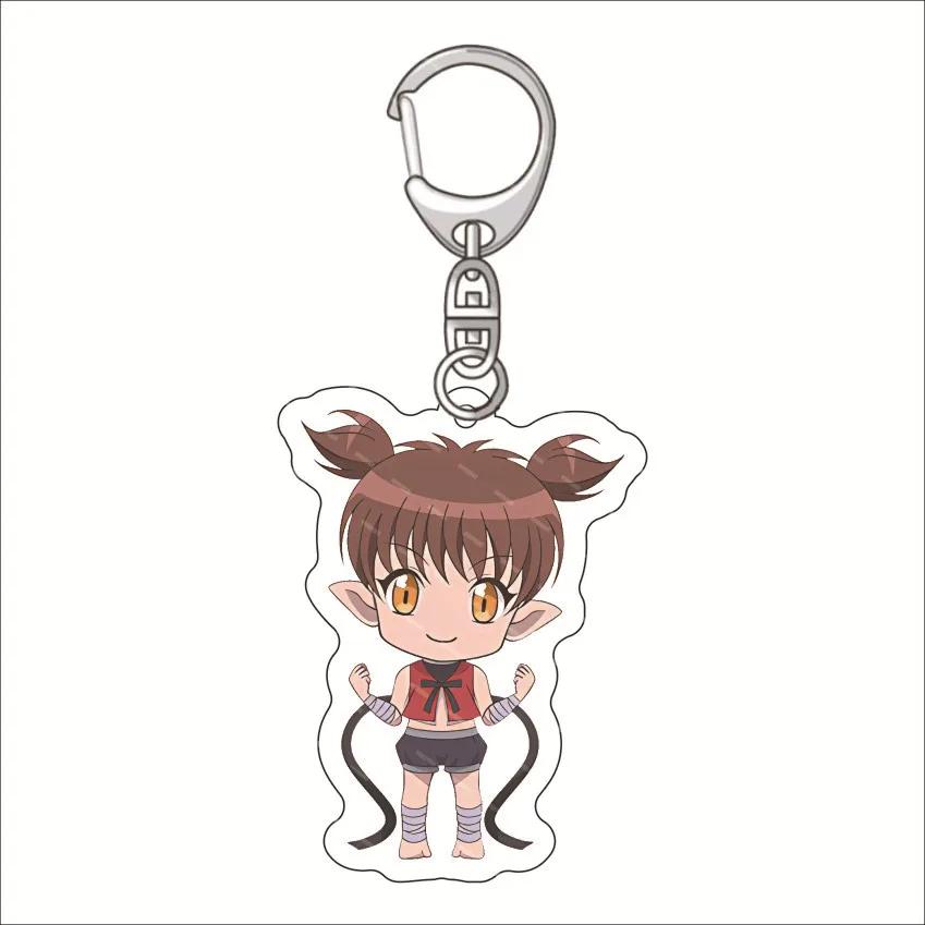

Cartoon Anime Tokyo Mew Mew Game Keychain Acrylic Figure Key Chain Pendant Cosplay Jewelry Gift Toys