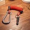 Släpbromskabel 4 fot/6 fot Biltillbehör Kraftig Fjäder i Rostfritt Stål Dragkrok Spiralformad Kabel, för Husbilar Husvagnar Utomhus