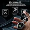 UGKV2 3D Metal Car Logo Key Rings Keyring Keychain For Skoda Octavia Superb Rapid Kodiaq Karoq Fabia Kamiq Roomster Citigo Scala SCALA