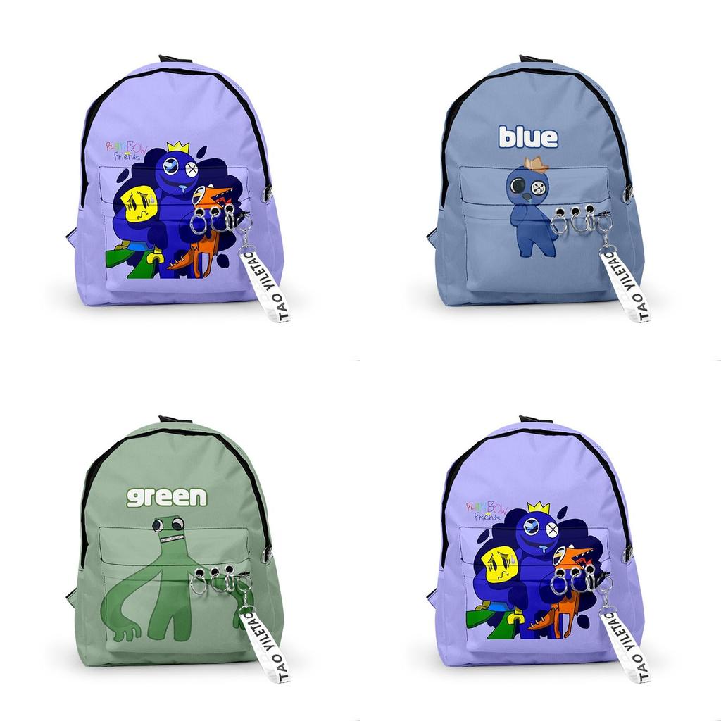 Roblox Rainbow Friends Robuster Polyester-Rucksack Schultasche Reise Weihnachtsgeschenk