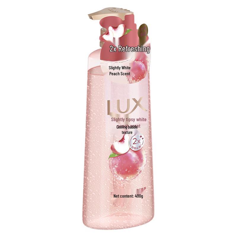 Lux Sparkling White Peach Shower Gel