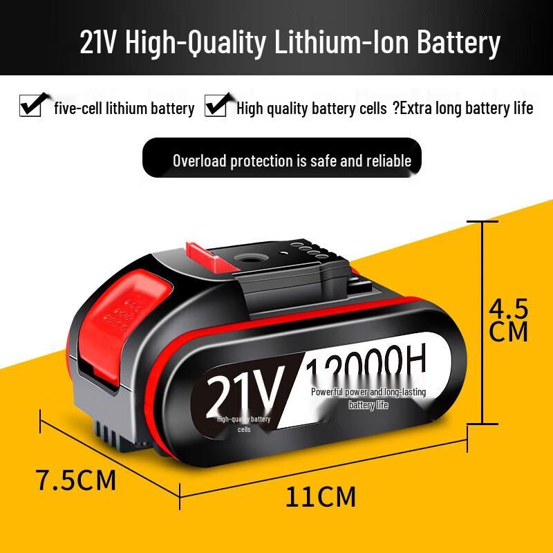 Lingyang 21V Akku-Bohrschrauber CN-Stecker (Adapter enthalten)