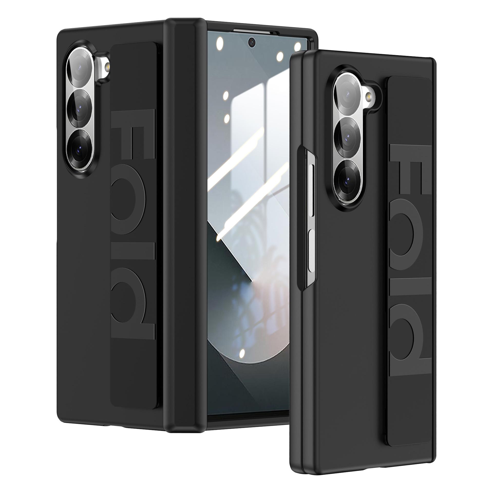 

Wrist Shell Suitable for Samsung ZFOLD7 Mobile Phone Case Galaxy Central Folding Wrist Strap PC Anti Fall Protection Case Samsung Z Fold5