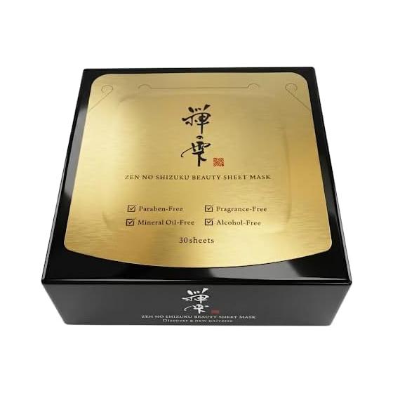 Zen no Shizuku face mask 30 pieces