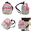 1:6 1:12 Dollhouse Miniature Flower Backpack Schoolbag Dolls Accessories