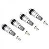 4pcs TPMS Tire Pressure Sensor Valve Stem Repair Kit Fit For BMW 5 Series