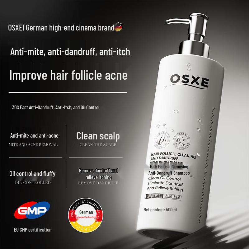 OSXE Follicle Cleansing Anti-Dandruff & Oil Control Shampoo