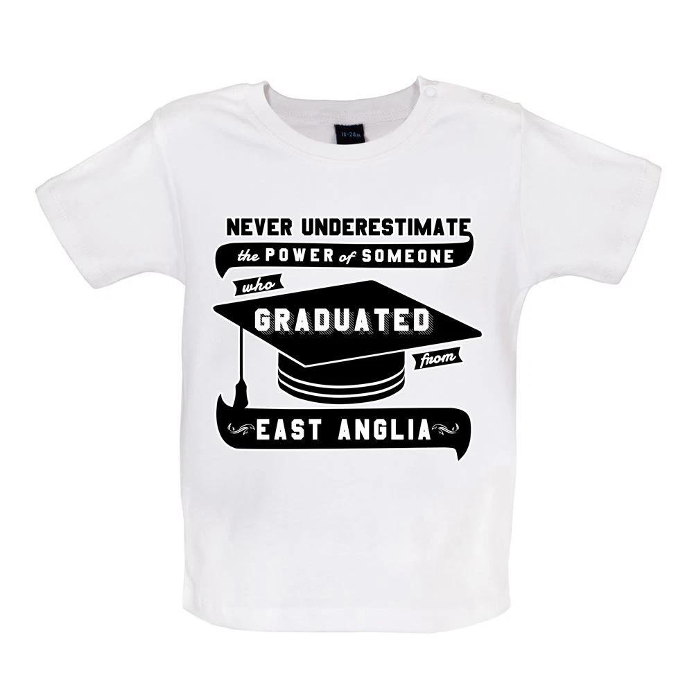 East Anglia Graduate - Baby T-Shirt / Babygrow - Graduation University Uni 110