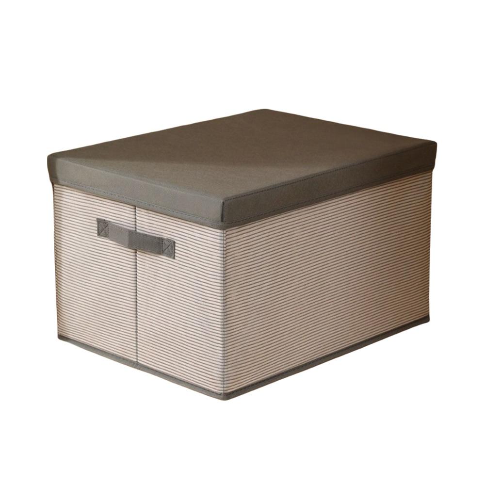 Dust-proof Cover Clothes Storage Box Large Capacity Toy Storage Box  Home Furnishings
