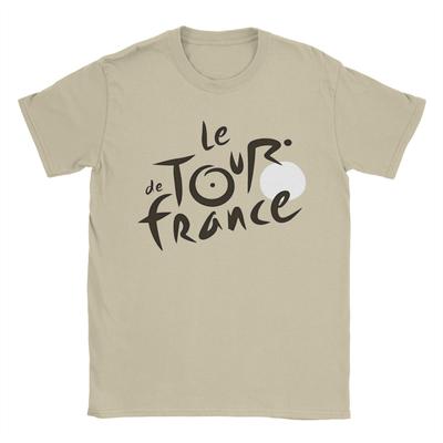 Funny Le Tour The France TShirts Unisex Crew Neck Cotton T Shirts Short Sleeve Tee Shirt Original Tops