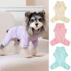 Breathable Dog Jumpsuit With D-Ring, 4-Legged Pet Sports Clothes For Small Dogs, Soft Stretchy Dog Bodysuit For Daily Walks