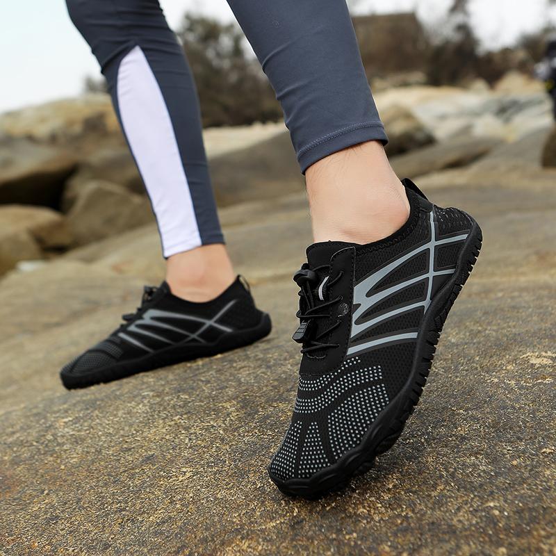 Breathable Aqua Shoes Unisex Quick Drying Lightweight Wading Sneakers Non Slip Soft Sole Water Shoes for Beach Swim Diving Surf
