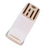 Knives Block Holder Plastic Space Saving Knives Draining Organizer Stand for Kitchen Counter Knives 