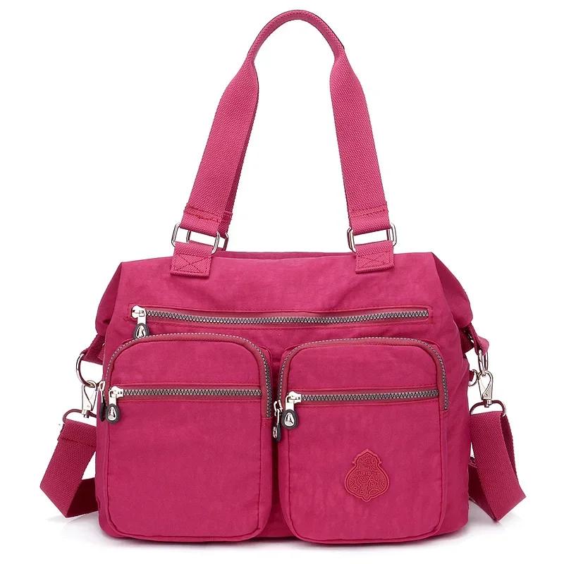 Women's Fashion Top-Handle Bag for Women Big Handbag Nylon Crossbody Bags Waterproof Shoulder bag purses and handbags bolsos sac