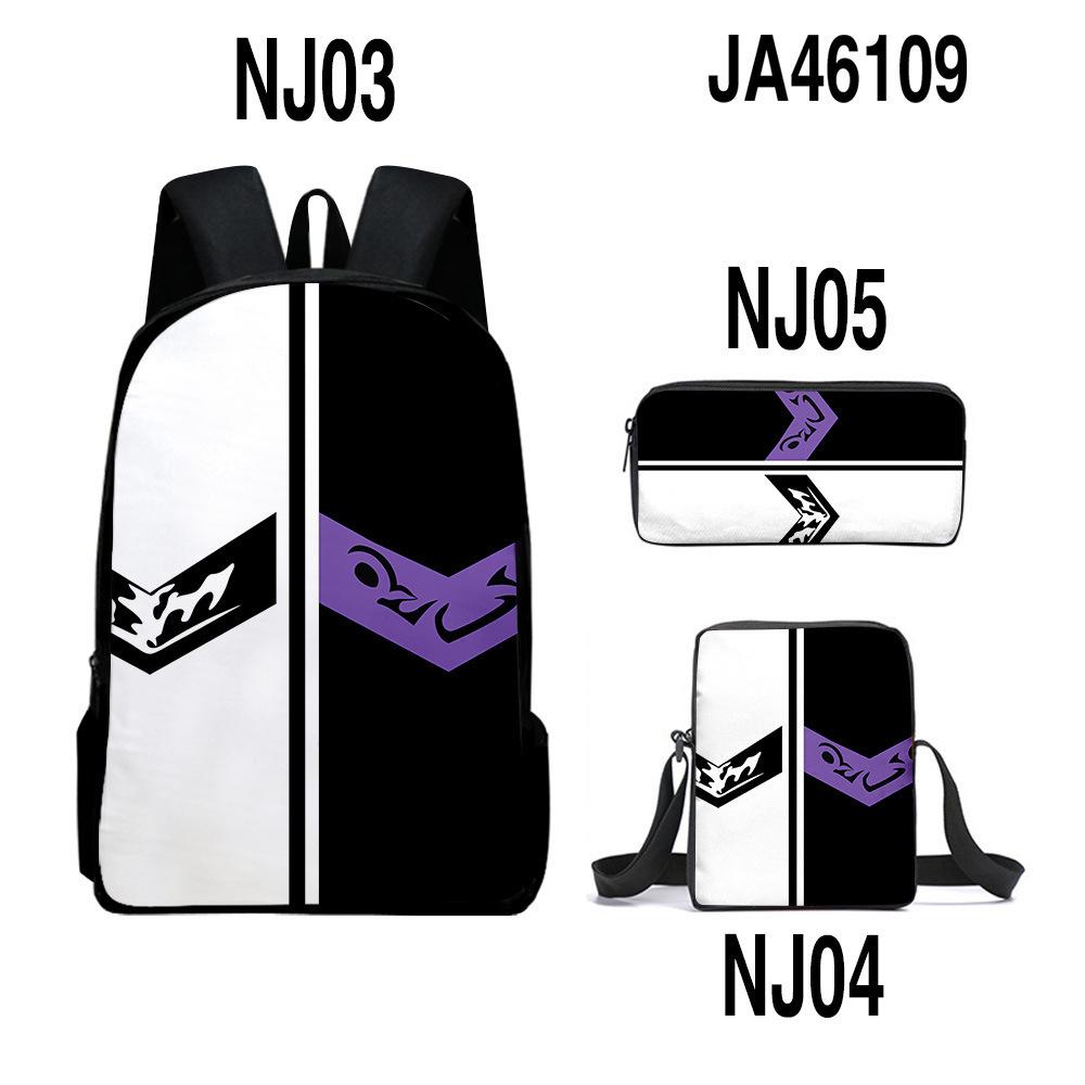 Classique Populaire Kamen Rider Impression 3D 3 pièces/Ensemble pupil Sacs d'école Sac à dos pour ordinateur portable Sac à dos Sac à bandoulière incliné Trousse à crayons