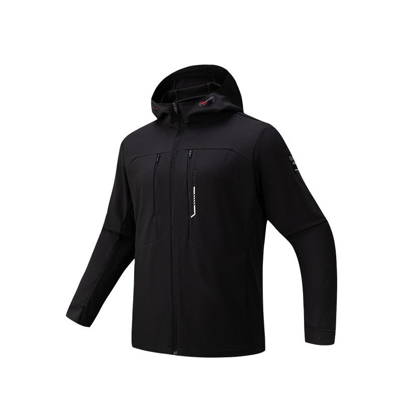 Anta Утолщенный трикотаж Унисекс Базовый Черный 152617615-3 XL